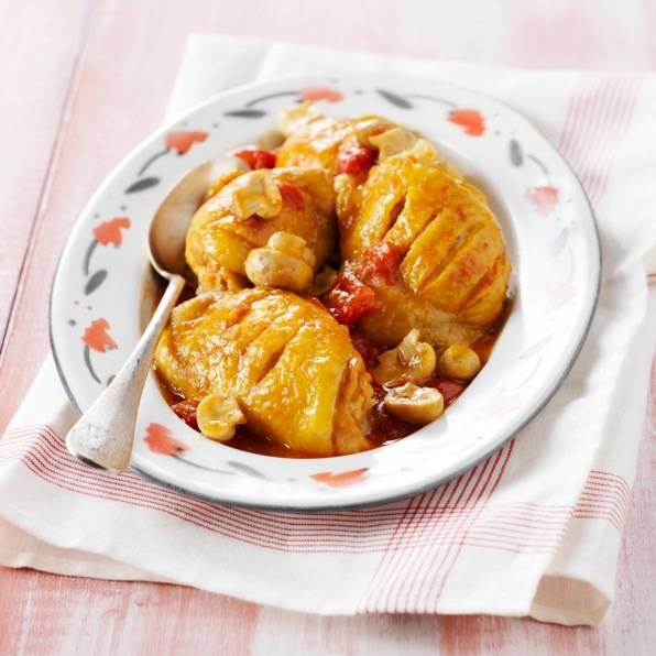 Pollo con tomates y champiñones - Receta Companion | Moulinex
