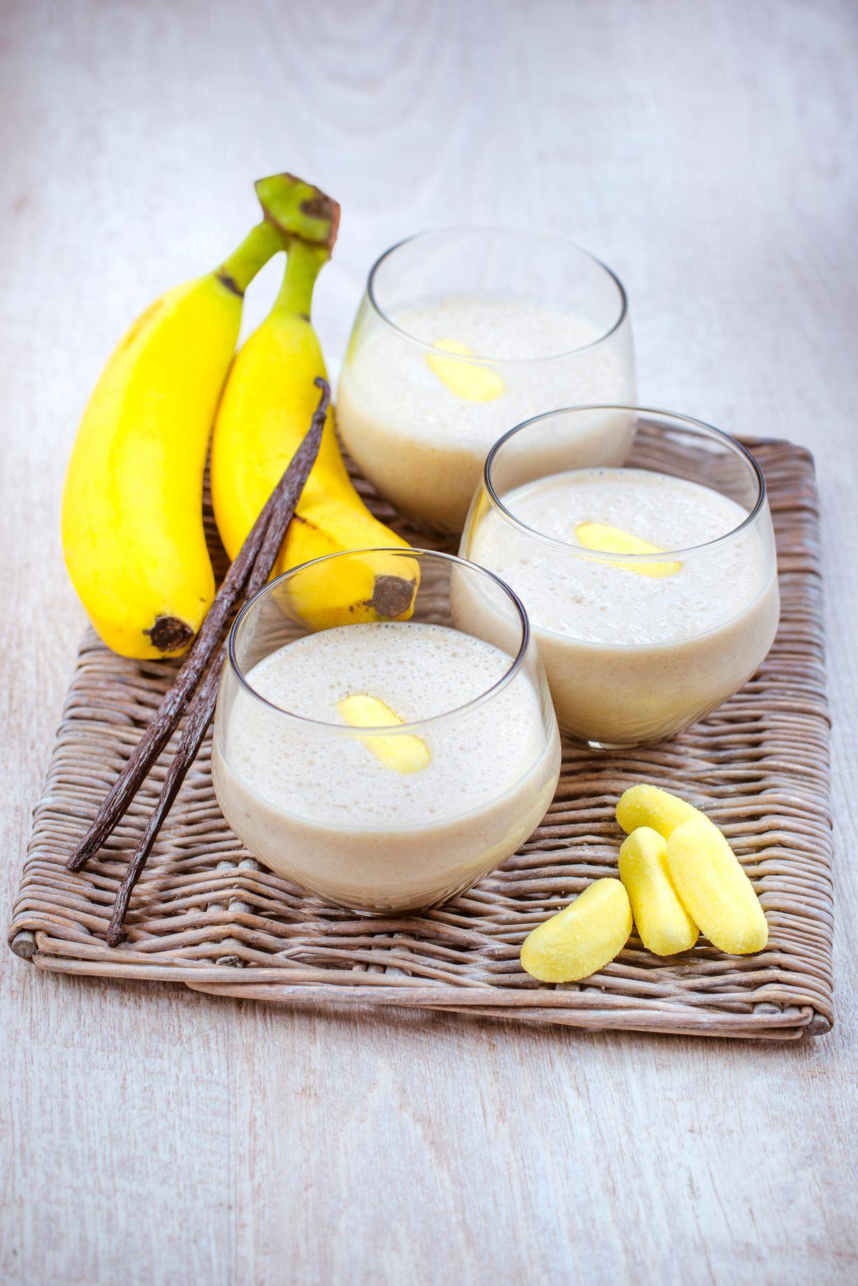 Batido de plátano y helado de vainilla - Receta undefined | Moulinex