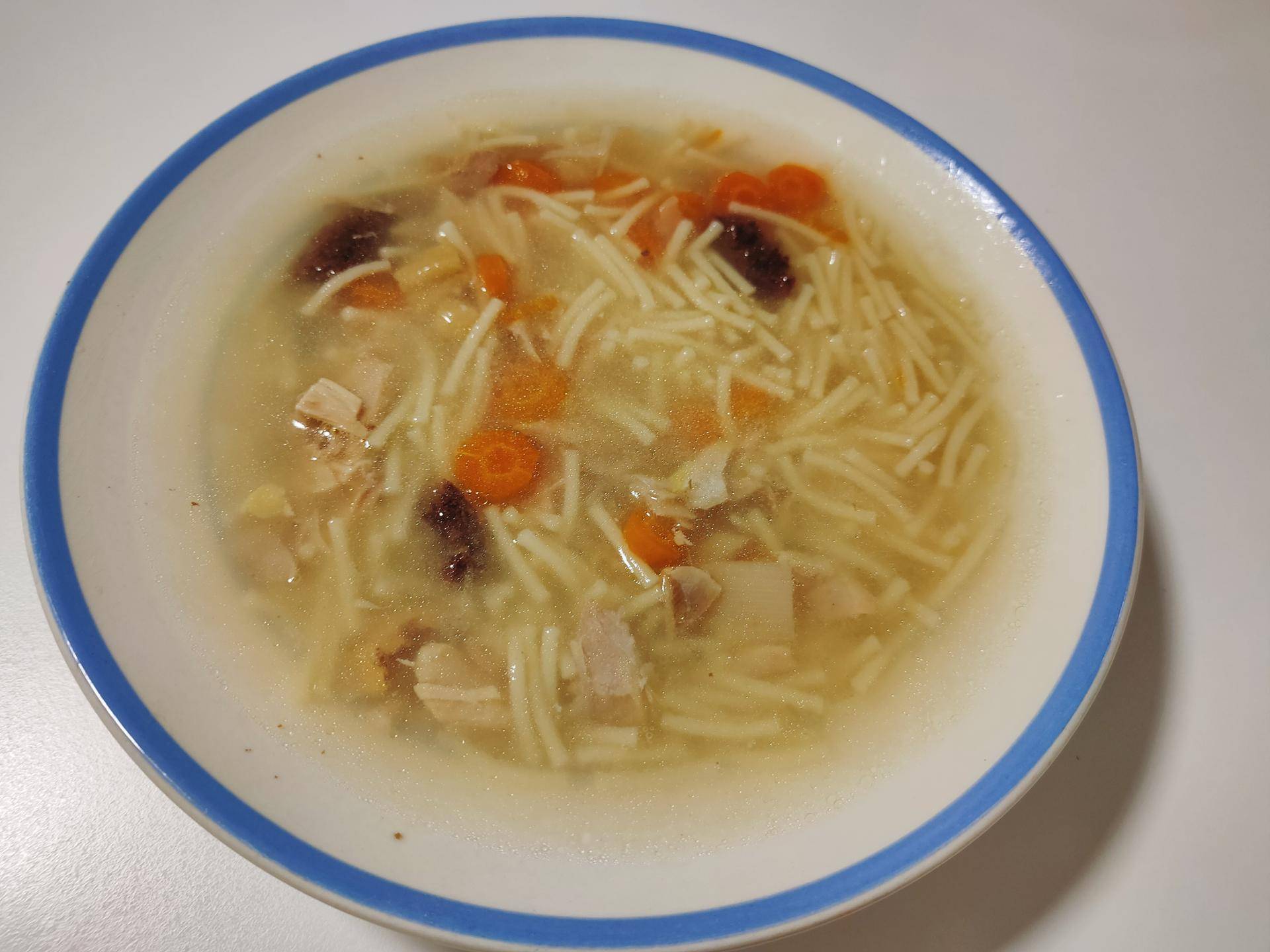 SOPA DE FIDEOS - Receta Companion Connect XL | Moulinex