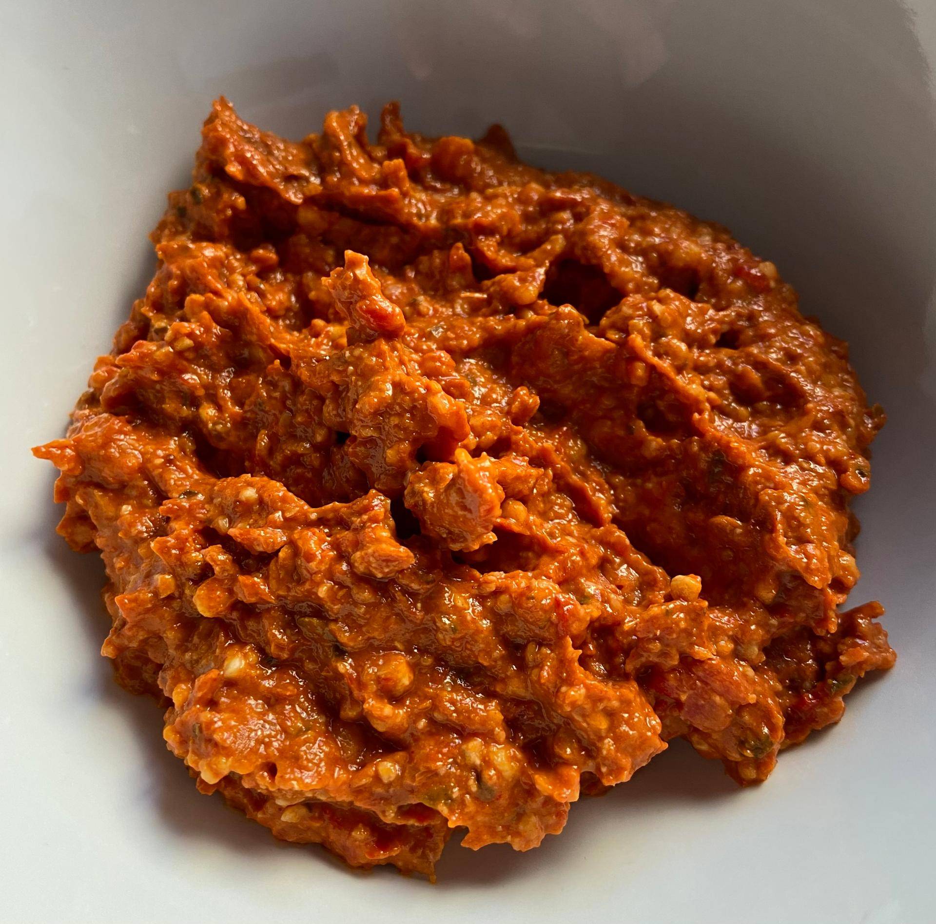 Sobrasada vegana - Receta Companion Connect | Moulinex