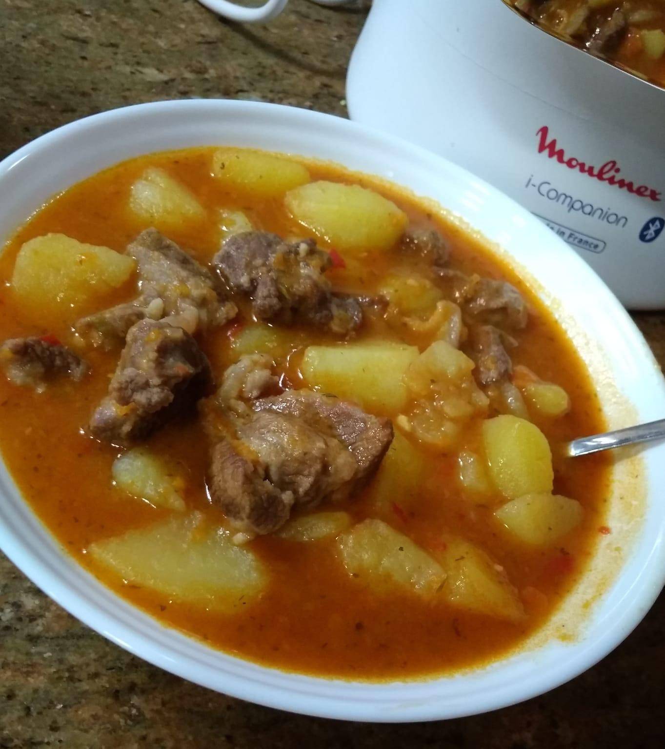 Patatas guisadas - Receta Companion Connect | Moulinex