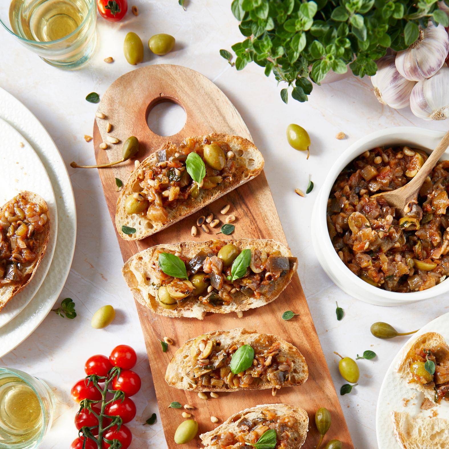 Caponata - Receta OptiGrill 4in1 | Moulinex