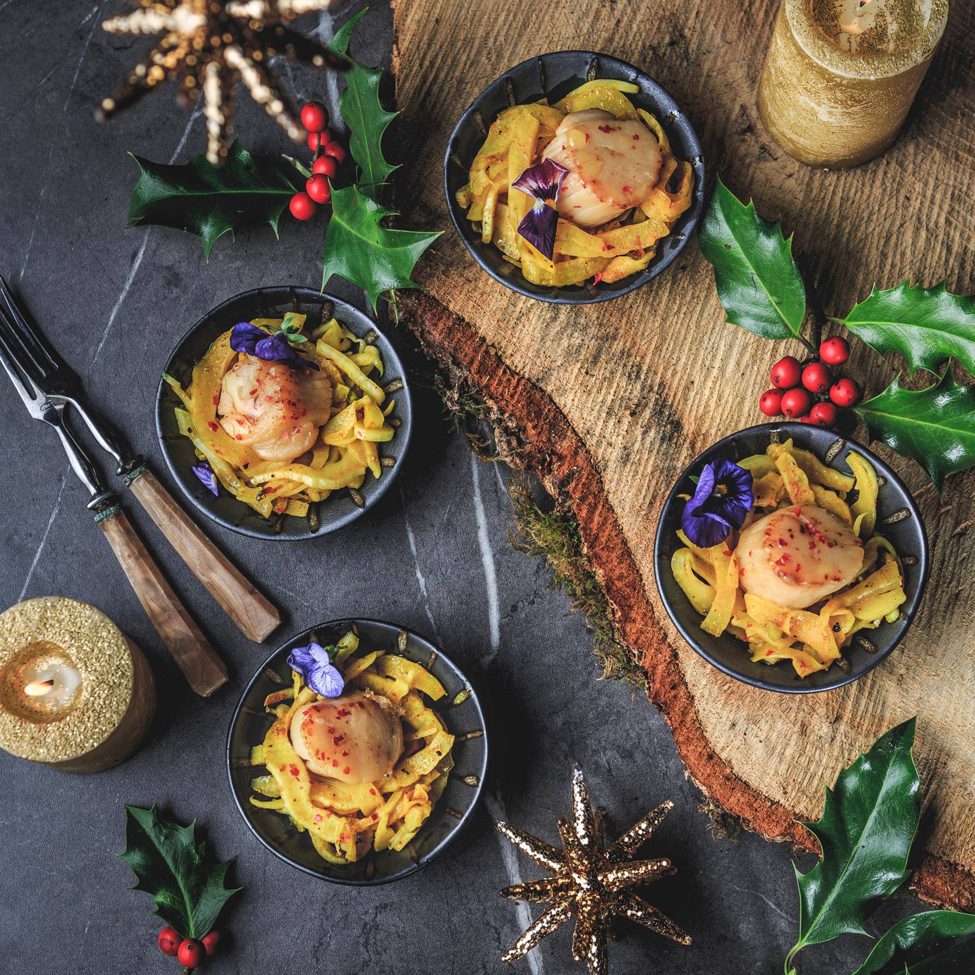 Vieiras al hinojo - Receta Cookeo | Moulinex
