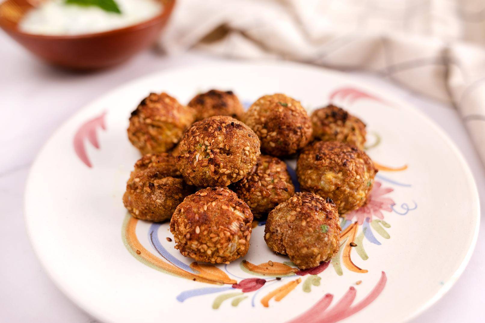 Albóndigas de cordero con salsa de yogur y menta - Receta Click&Cook | Moulinex