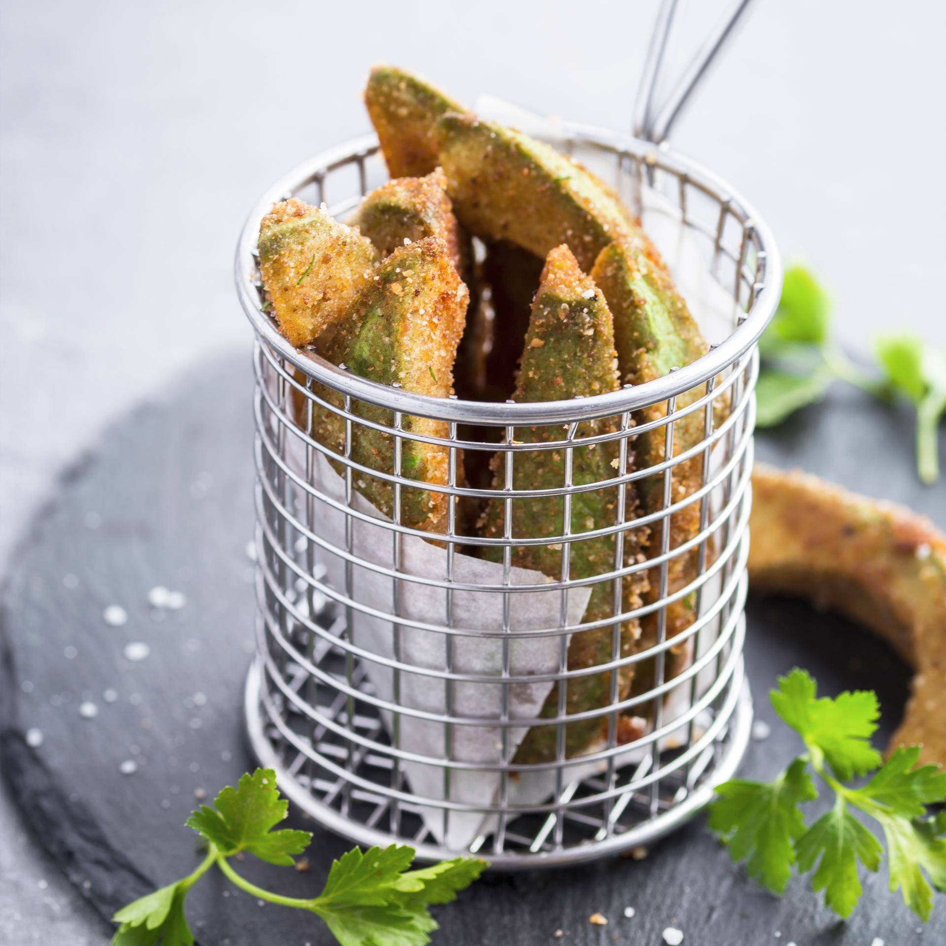 Chips de aguacate - Receta Dual EasyFry&Grill | Moulinex