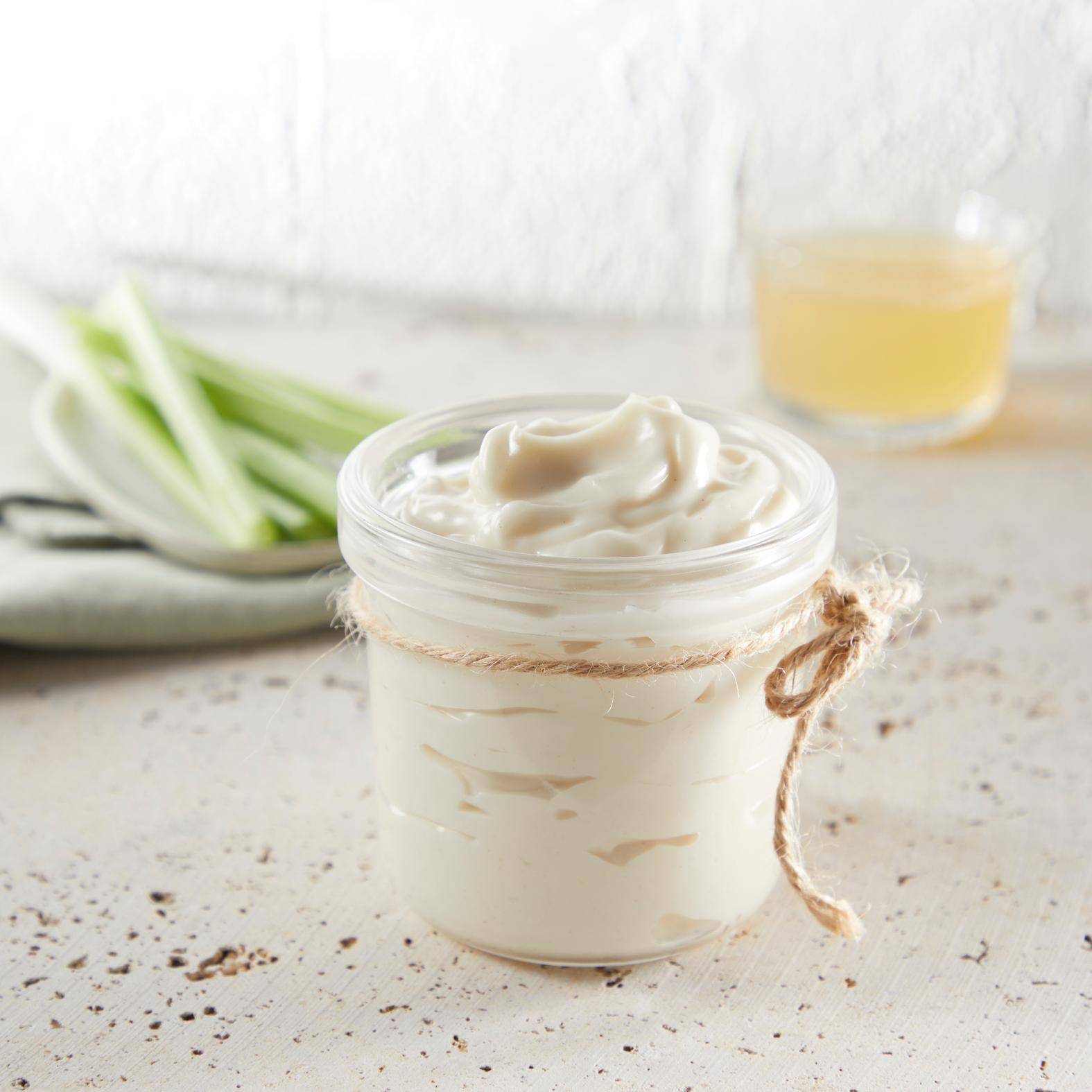 Mayonesa vegana con aquafaba - Receta Blend up | Moulinex