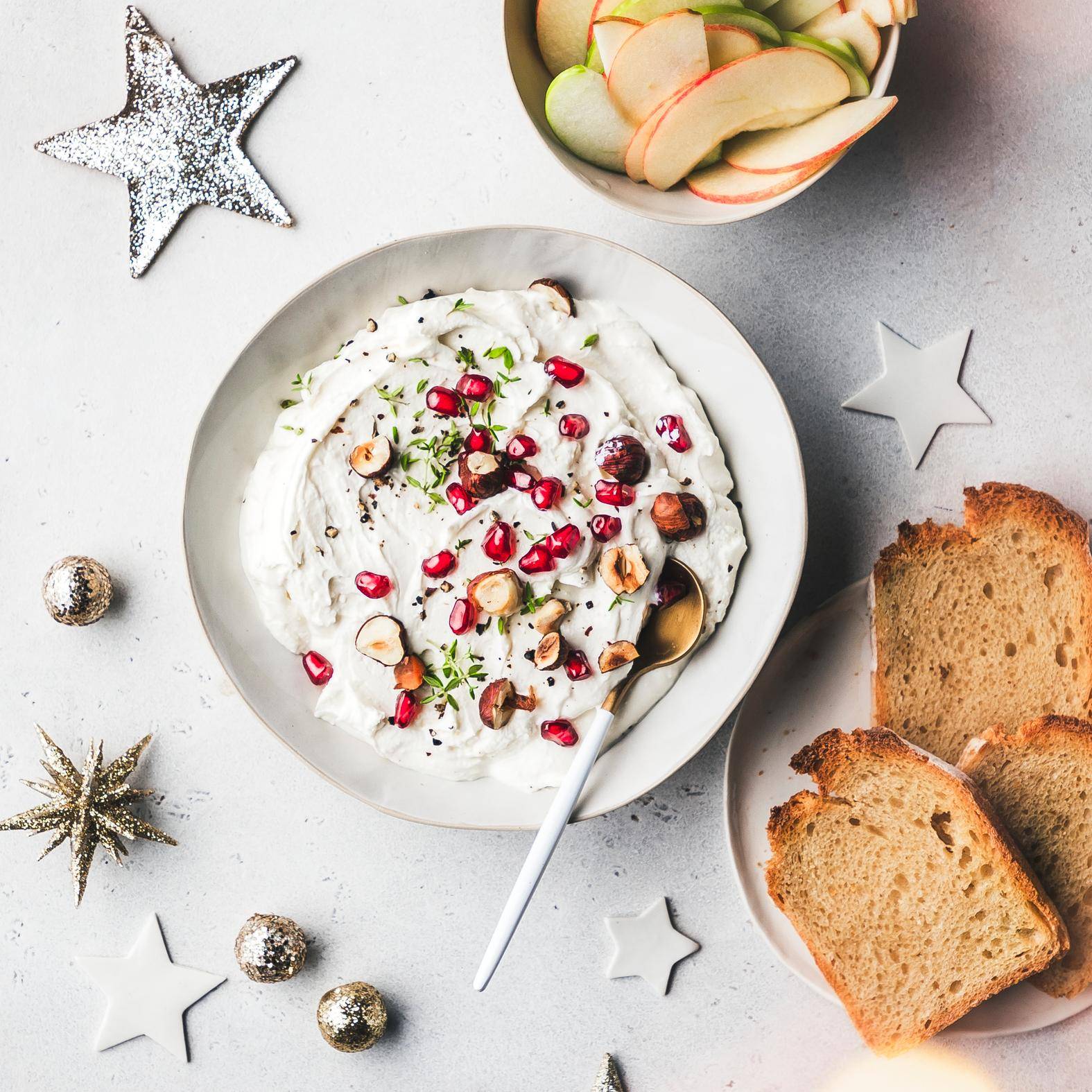 Salsa de queso feta para Navidad - Receta Companion | Moulinex