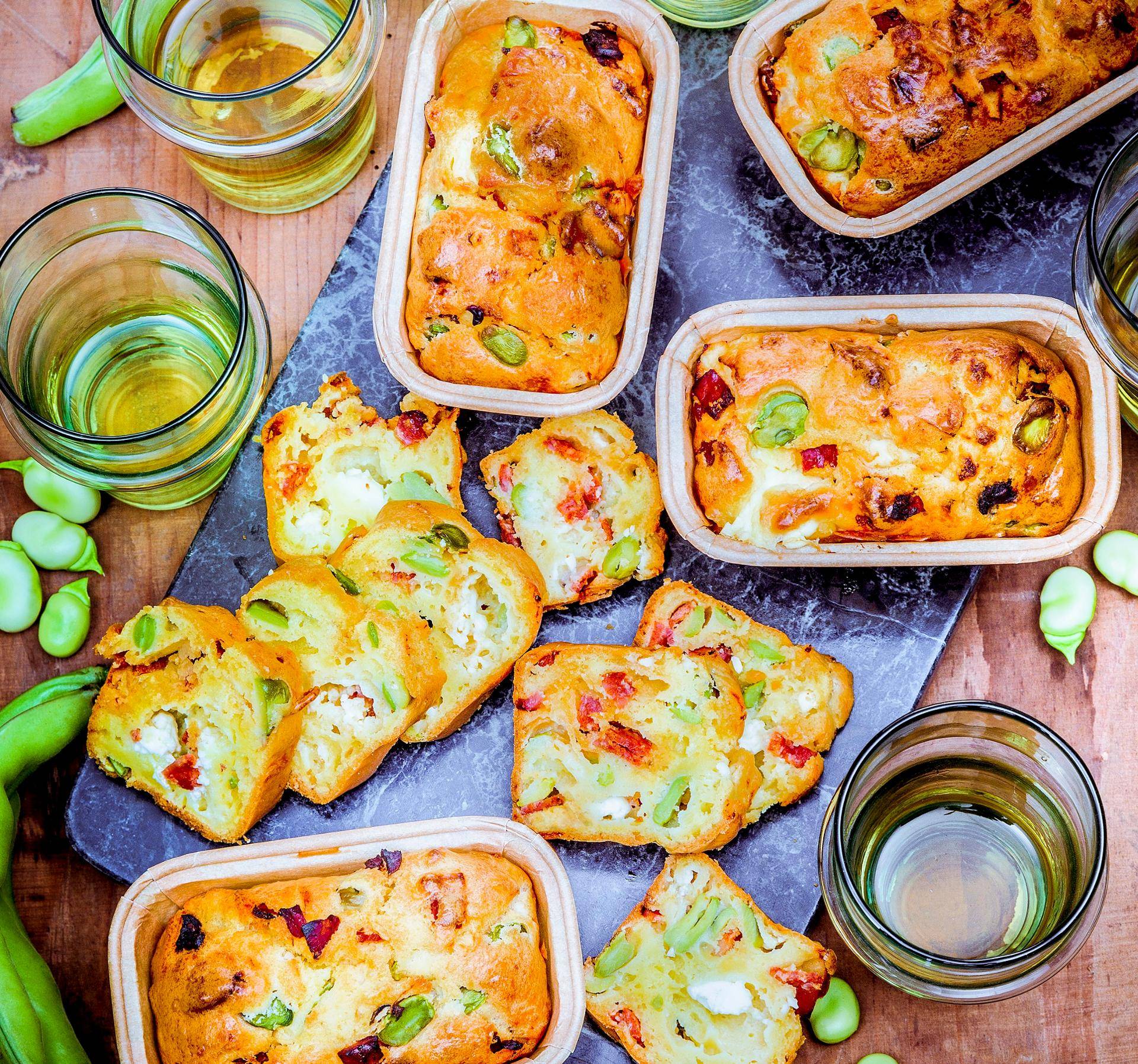 Pastelitos de habas con chorizo y queso de cabra - Receta Companion | Moulinex