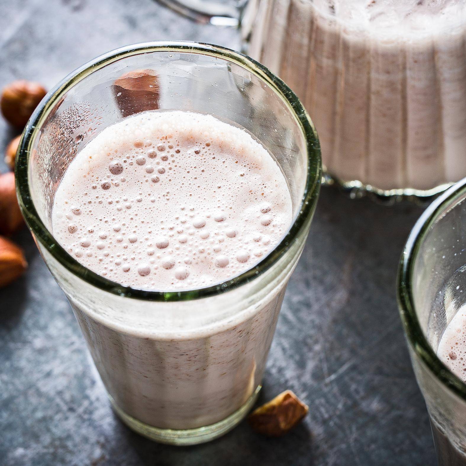 Bebida vegetal de avellana y sirope de agave - Receta Blend up | Moulinex