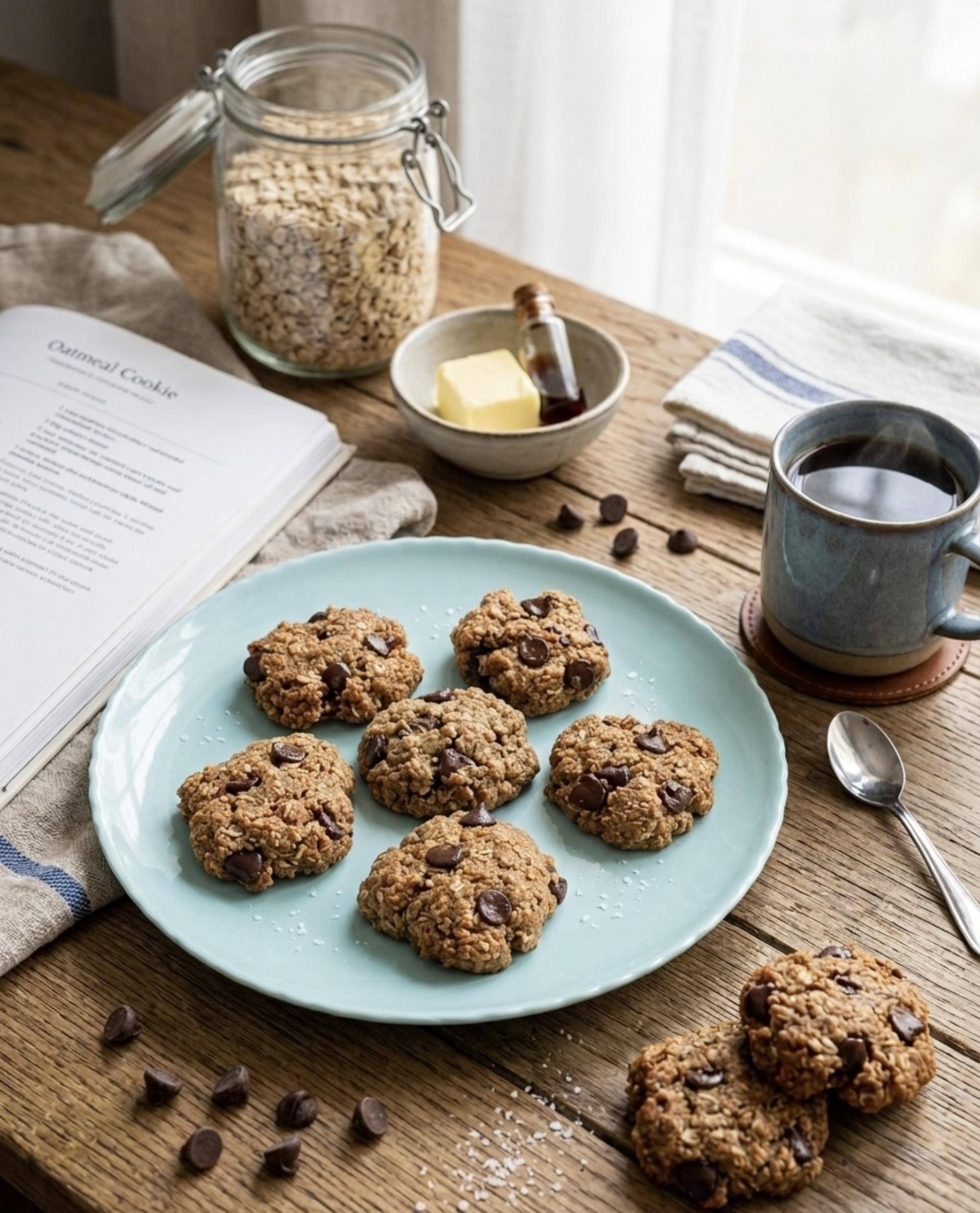 Galletas de avena y chocolate - Receta Easy Fry Mega | Moulinex