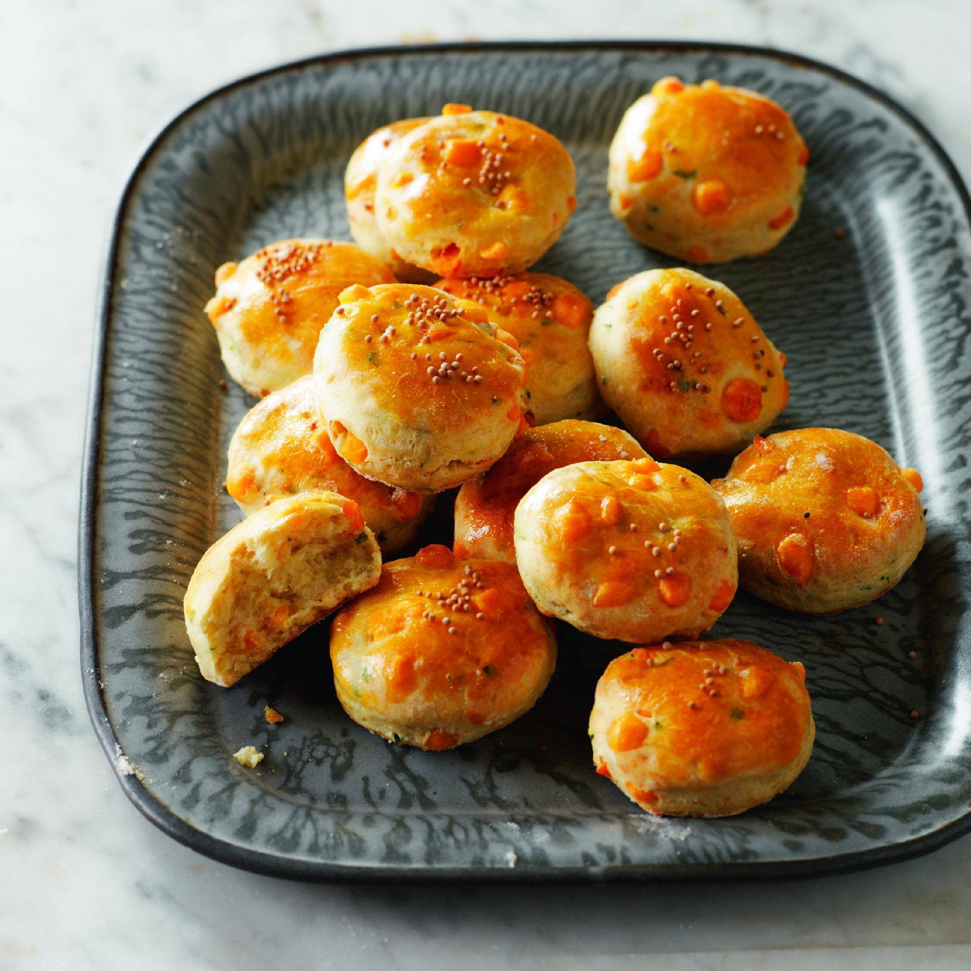 Panecillos de queso y cebollino - Receta Companion | Moulinex