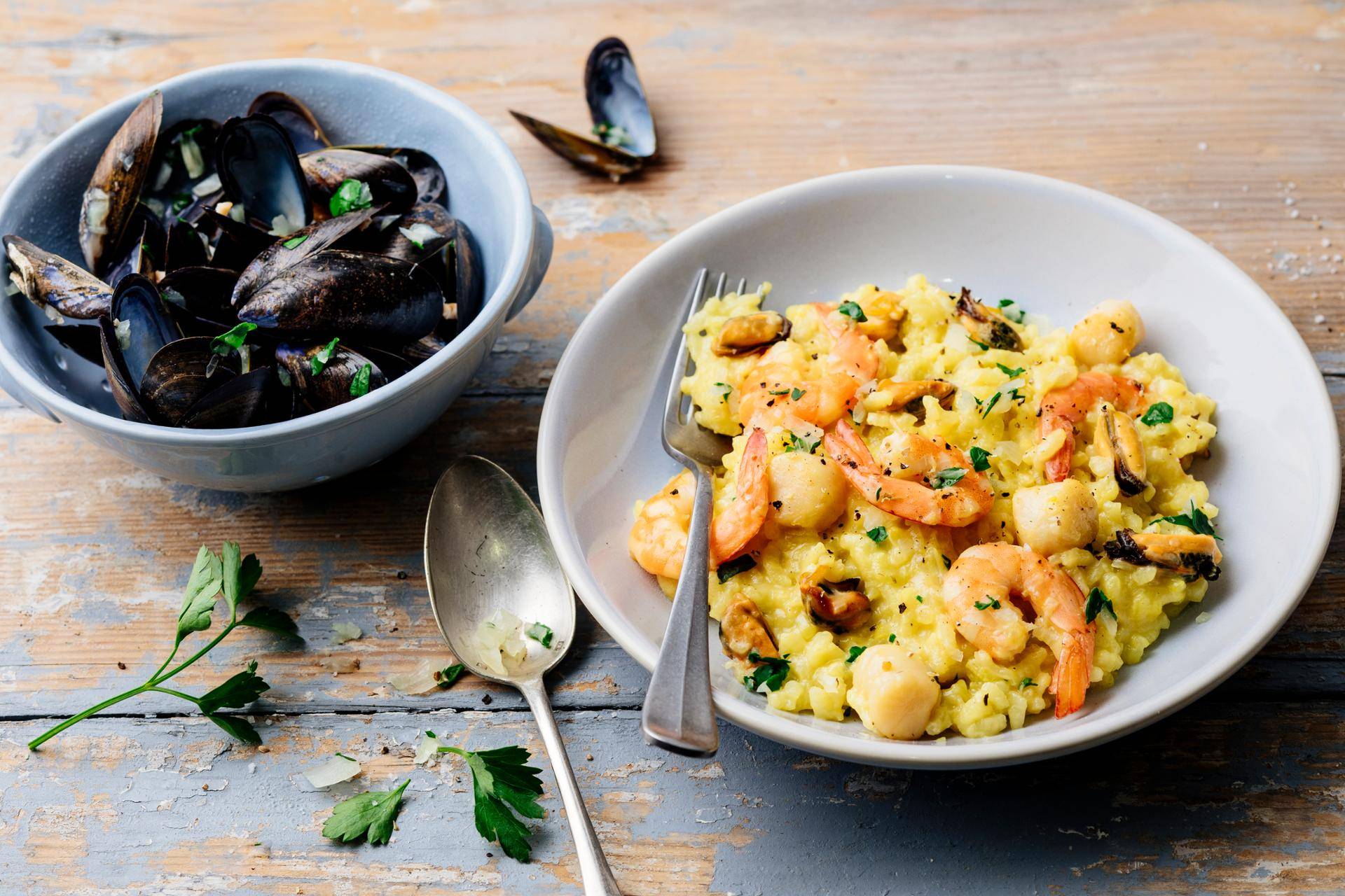 Risotto con mejillones - Receta Companion Connect | Moulinex