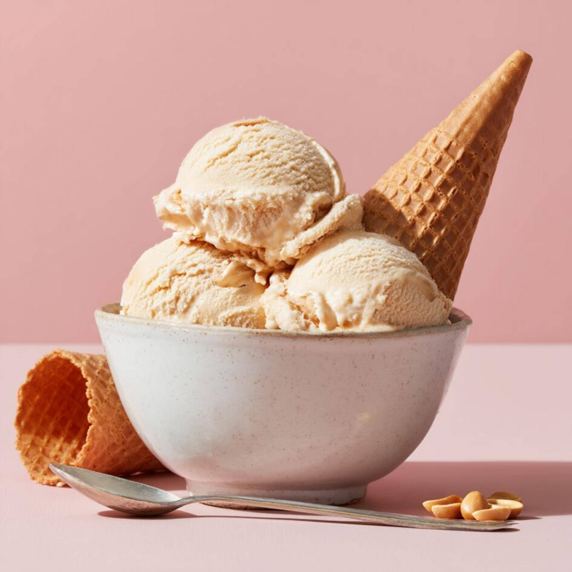 Helado de proteína con mantequilla de cacahuete - Receta Dolci | Moulinex