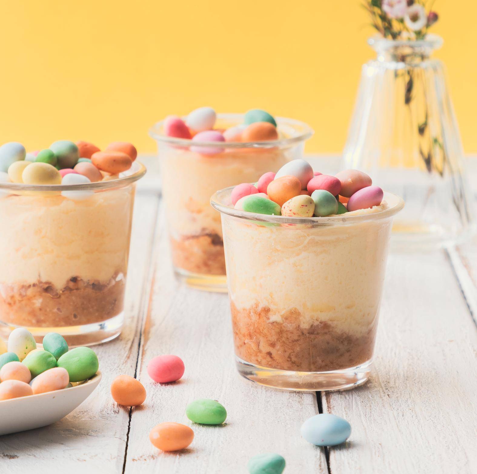 Verrines de tarta de queso - Receta undefined | Moulinex