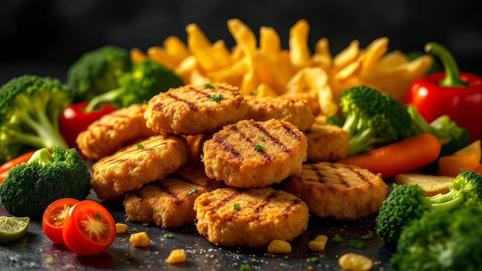 Nuggets de brócoli Realfooding - Receta EASY FRY & GRILL 2 in 1 MECHANICAL | Moulinex