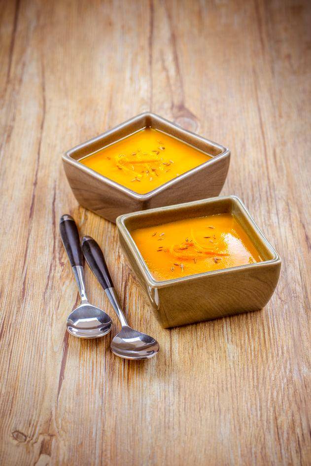 Crema de calabaza butternut a la naranja - Receta Perfectmix Cook | Moulinex