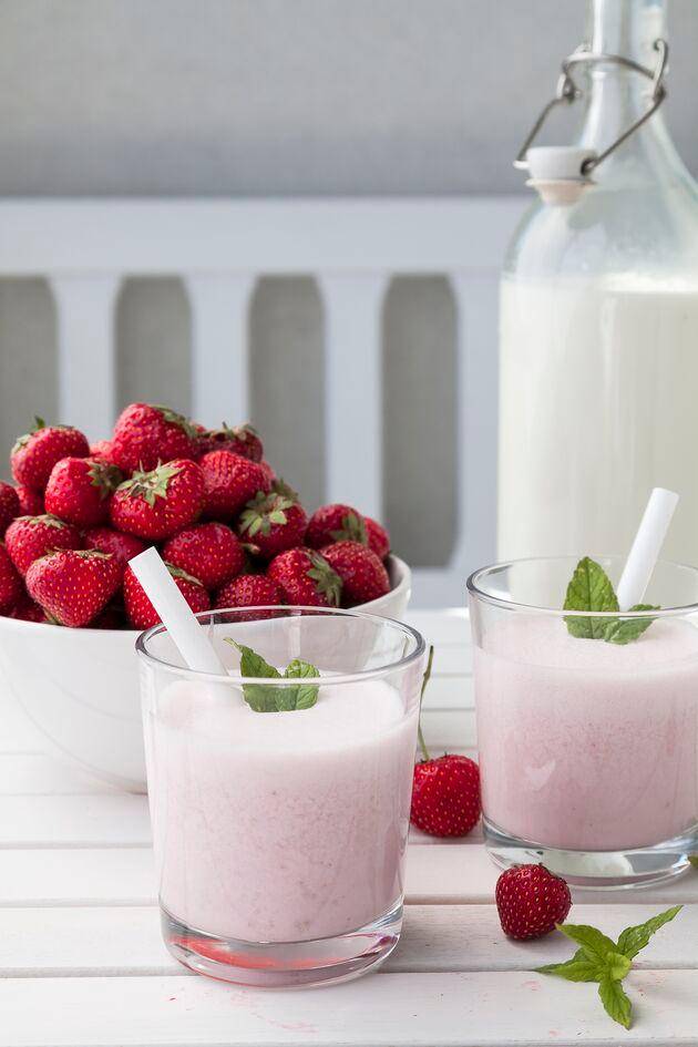 Batido de suero de mantequilla con frutos rojos - Receta Perfectmix + | Moulinex