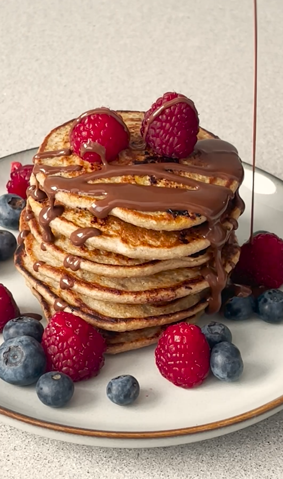 Tortitas y gofres Realfooding - Receta Blendforce, Mini Blender | Moulinex