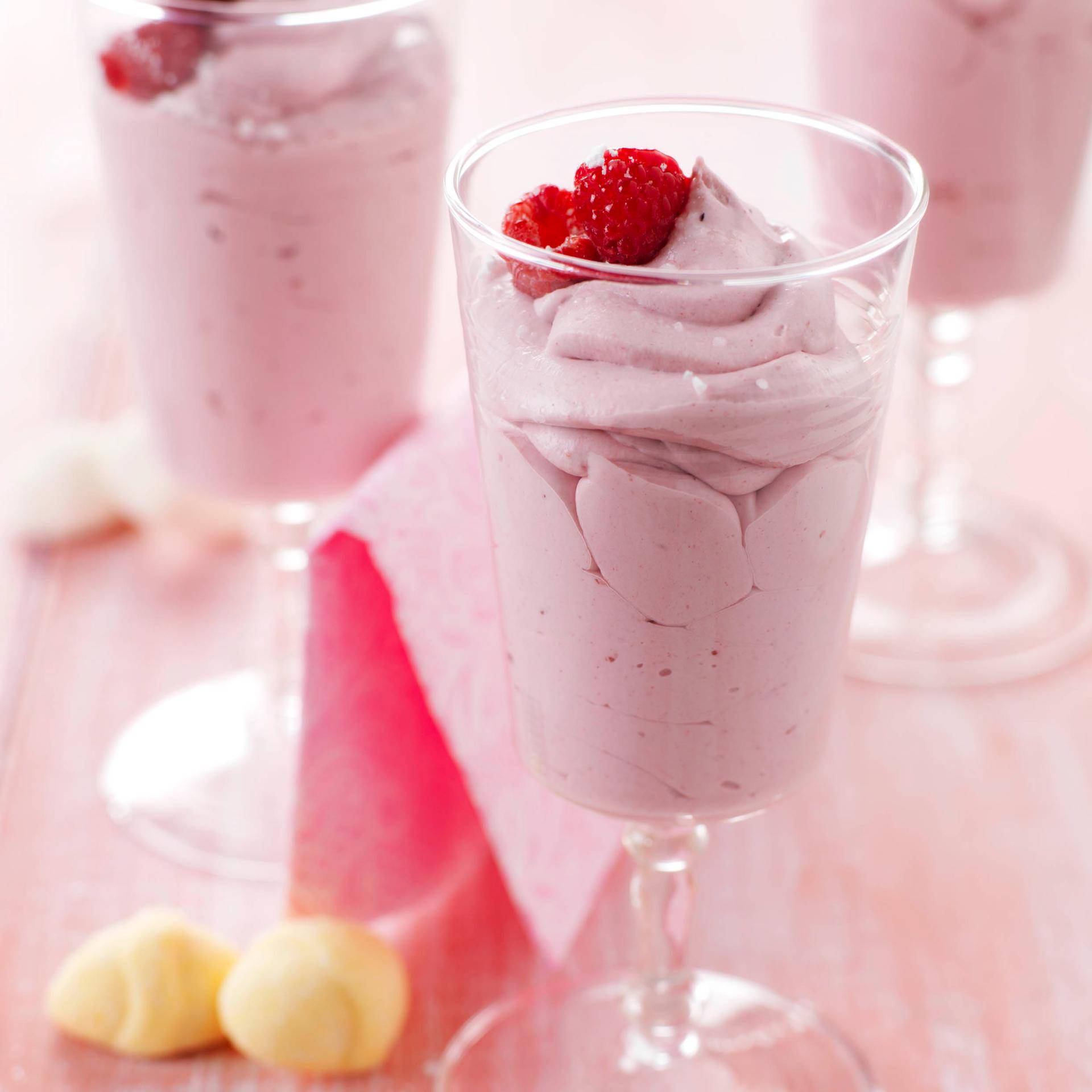 Mousse de frambuesa - Receta Companion | Moulinex