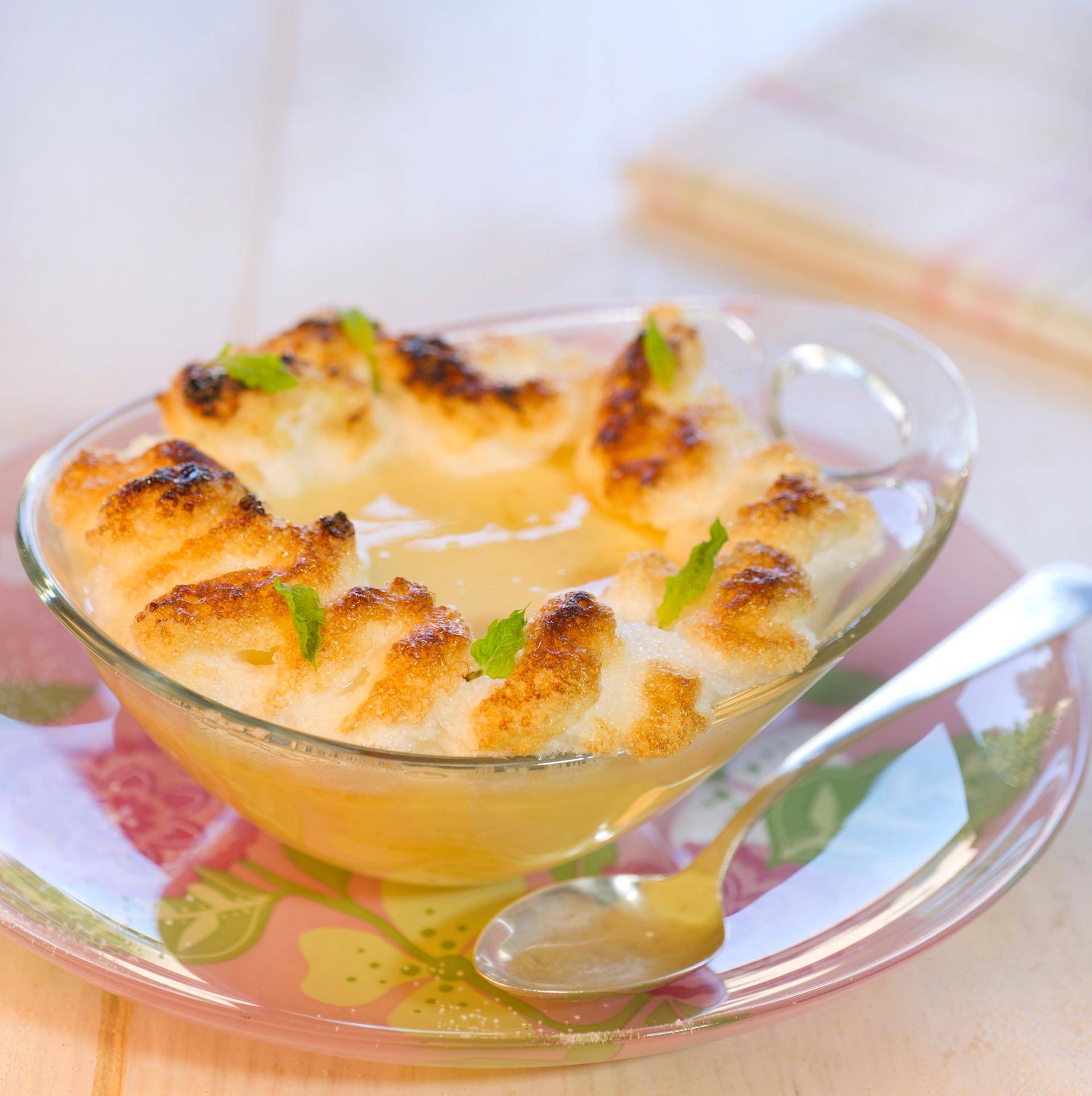 Crema catalana con merengue - Receta Companion | Moulinex