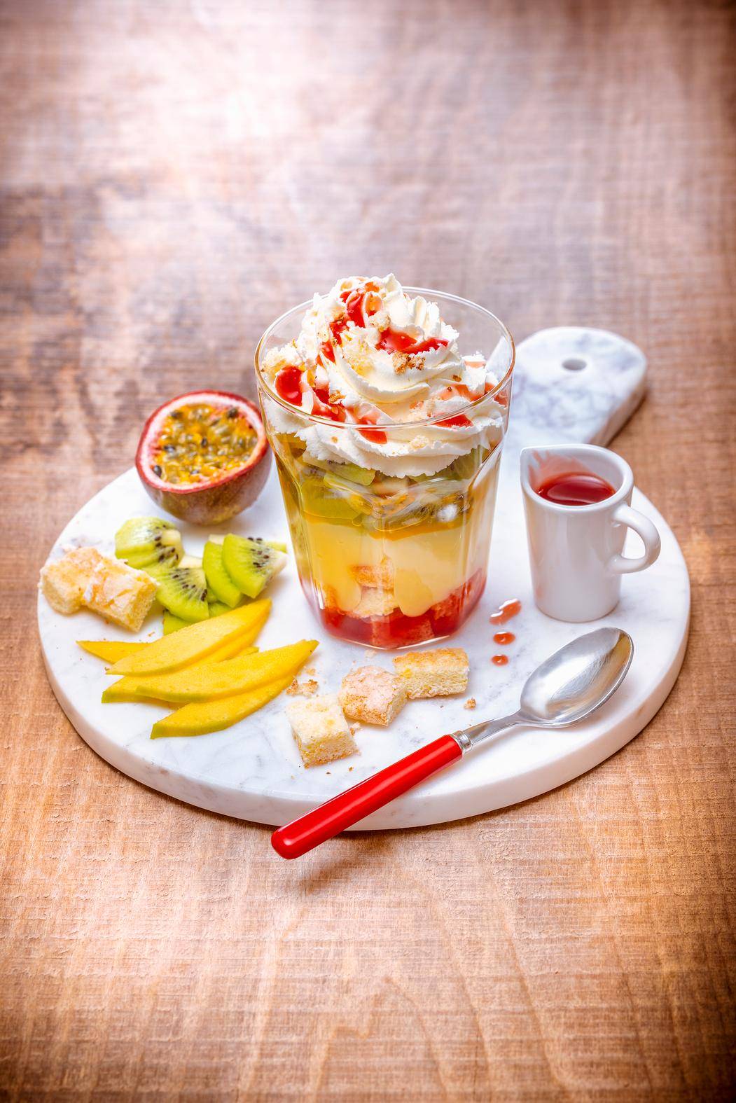 Trifle de frutas - Receta Companion Connect | Moulinex