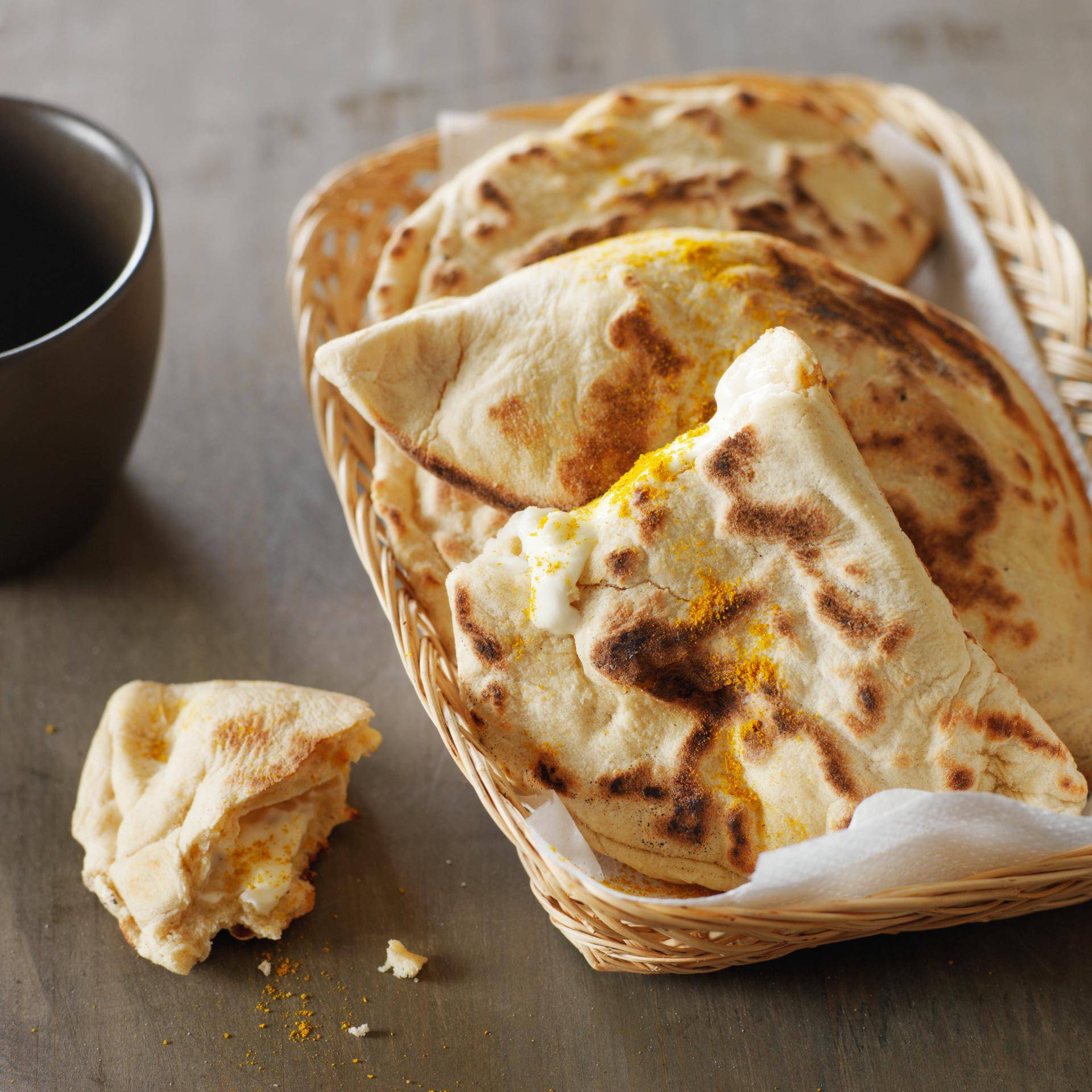 Naan de ajo - Receta Multifunction Airfryer Oven Digital | Moulinex