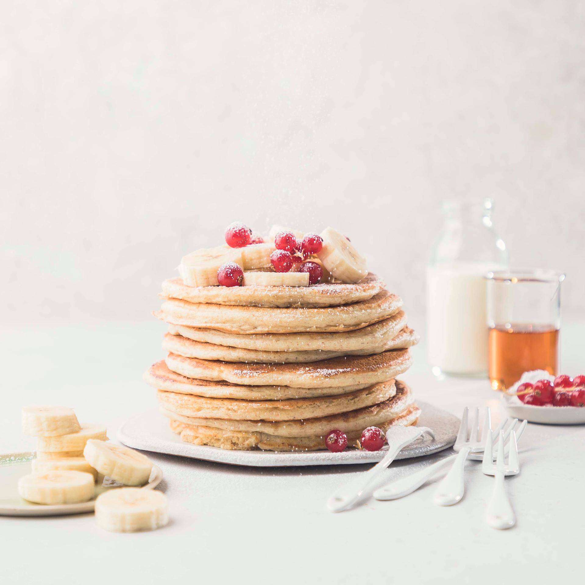 Tortitas de plátano - Receta Companion | Moulinex