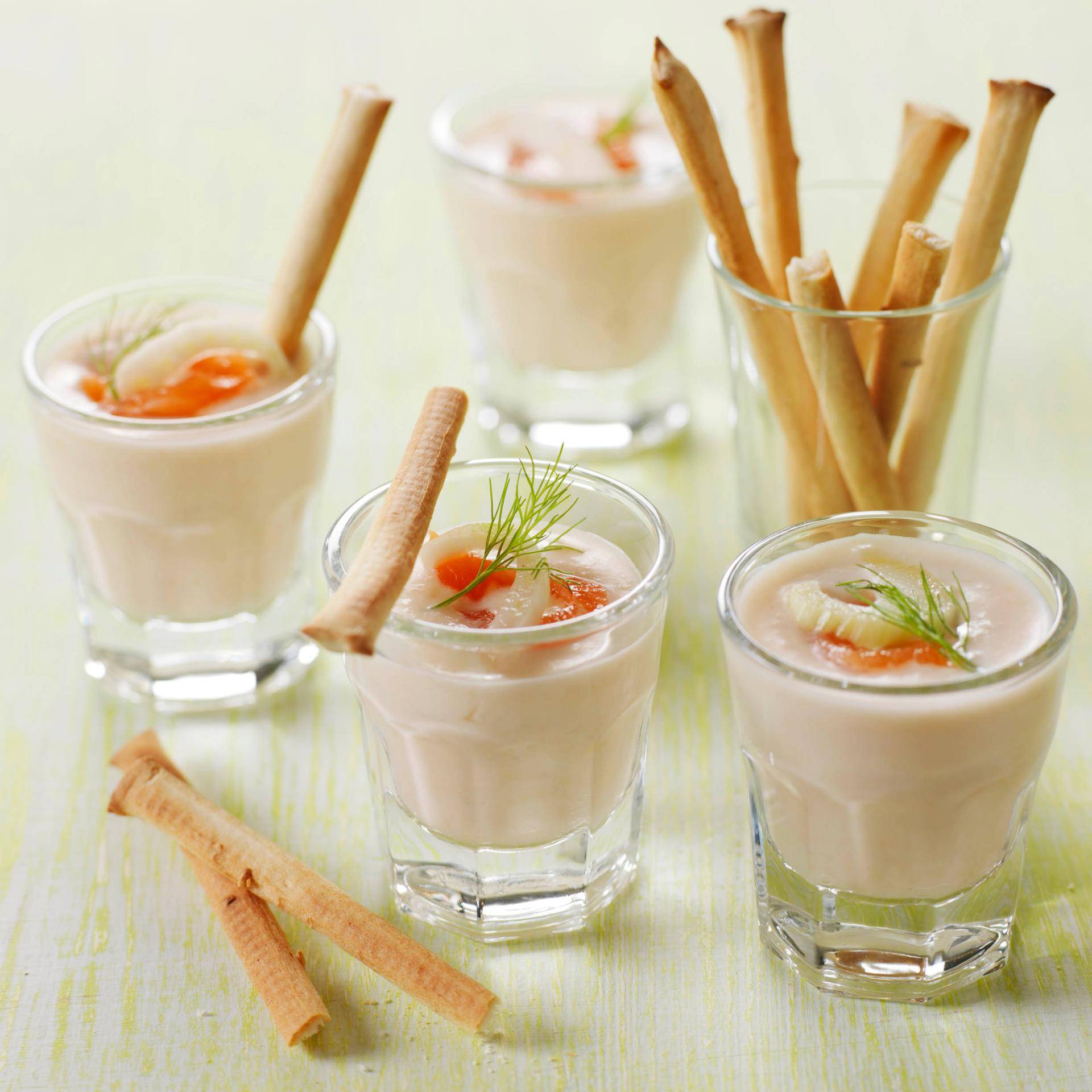 Crema de hinojo y salmón - Receta Companion | Moulinex