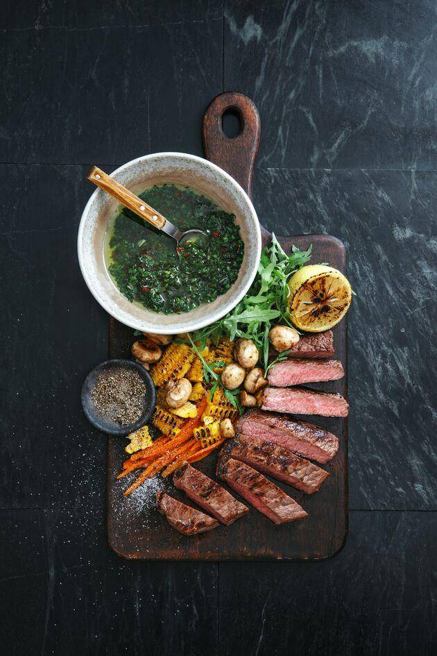 Salsa chimichurri argentina - Receta Perfectmix + | Moulinex