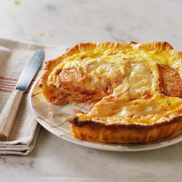 Quiche de queso - Receta Click&Cook | Moulinex