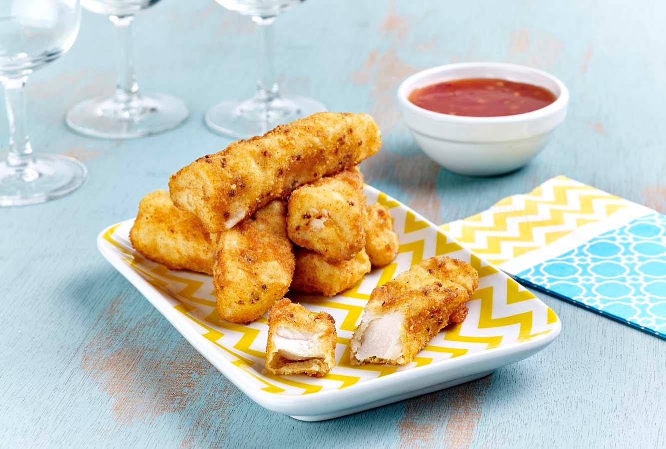 Pescado empanado con mostaza de Dijon - Receta EASY FRY & GRILL 2 in 1 XXL | Moulinex