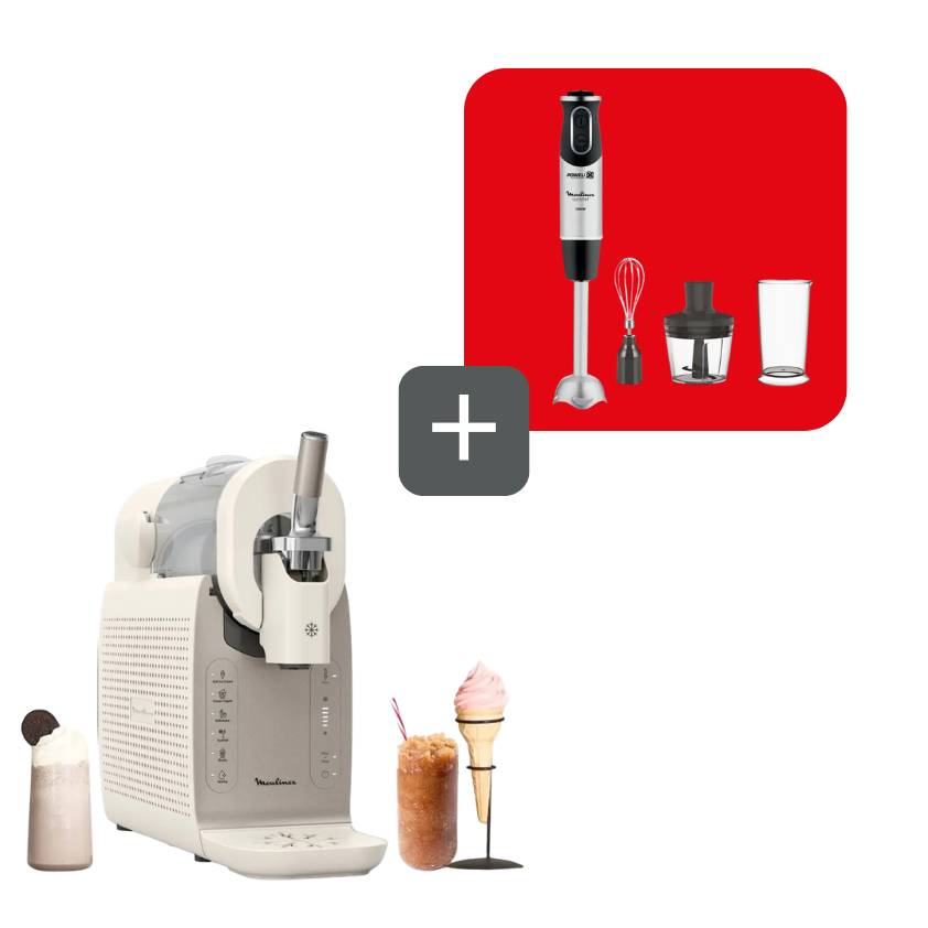 Promo Pack Heladera Freezi + Batidora de Mano Quickchef 3 en 1