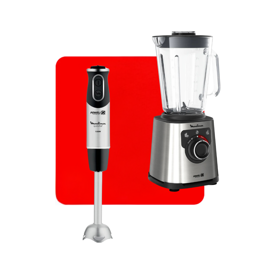 Pack Powelix: Batidora de vaso + Batidora de mano