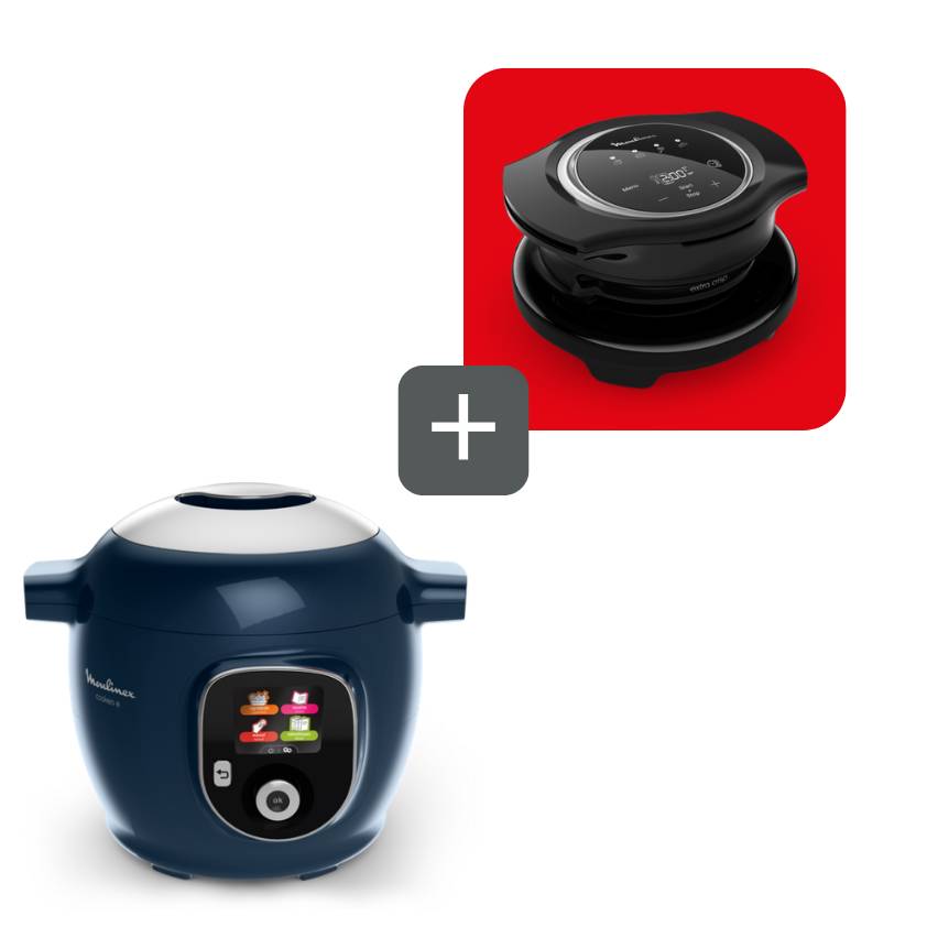 Pack comida sana y crujiente: Cookeo + Crispy lid