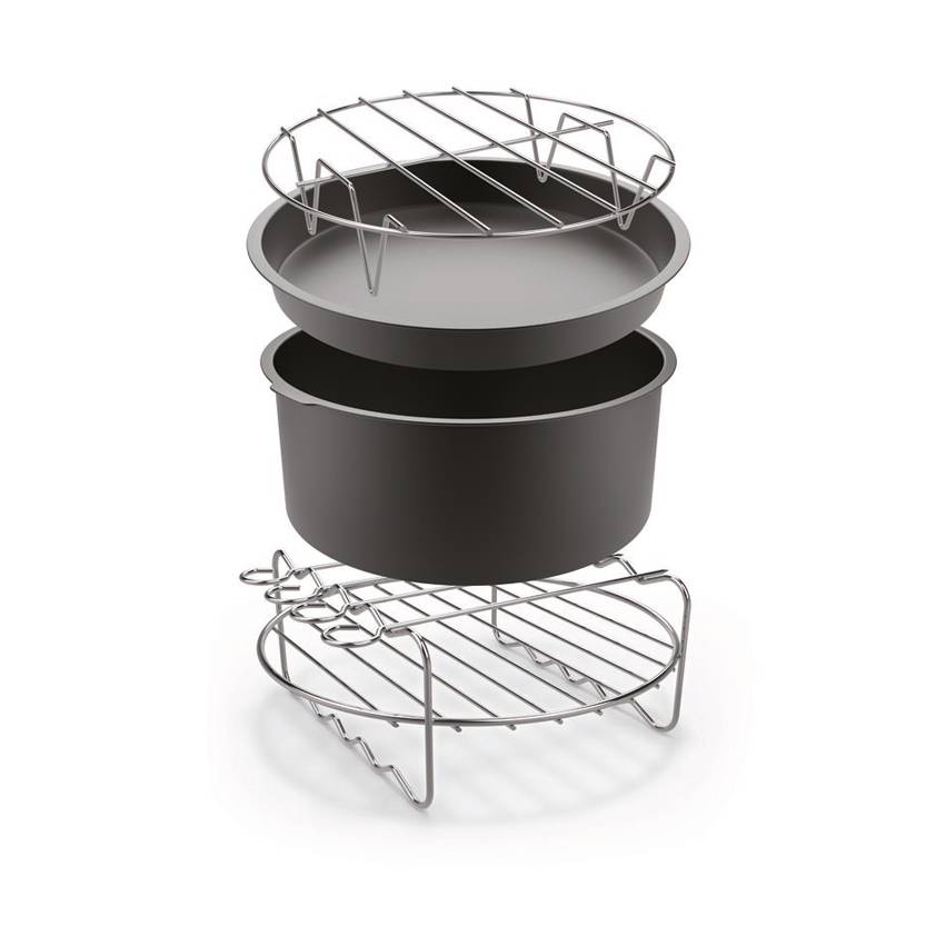 Pack freidora black + set accesorios easy fry
