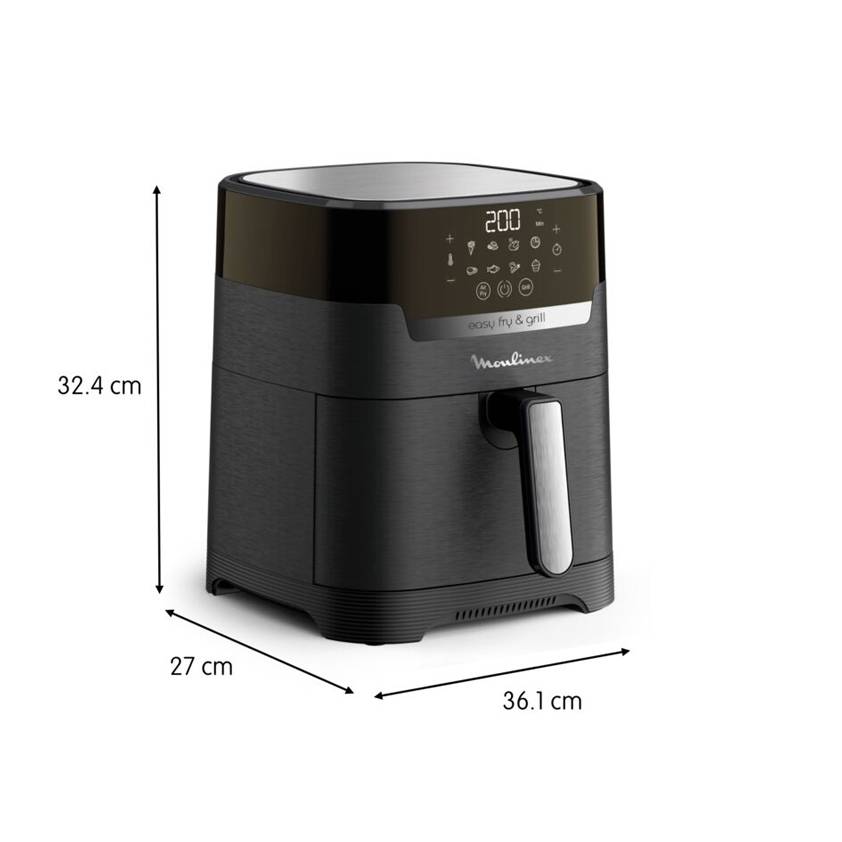 Pack freidora black + set herméticos